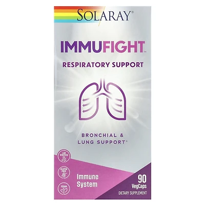 Solaray ImmuFight Respiratory Support - 90 VegCaps
