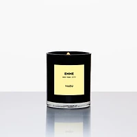 Emme nyc Natural Soy Yuzu Scented Candle Jar, 10 oz