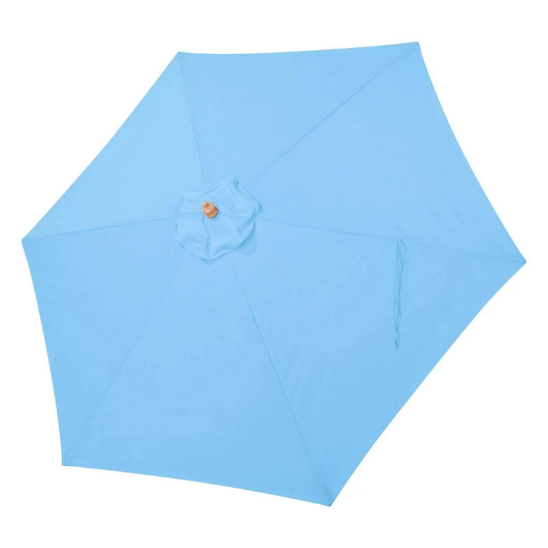 9 Ft Patio Umbrella Replacement Canopy Market Table Top Outdoor Sunshade Cover
