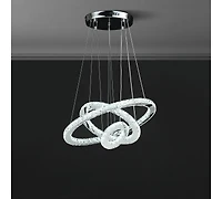 Streamdale Adjustable Eira Small Crystal Led Chandelier