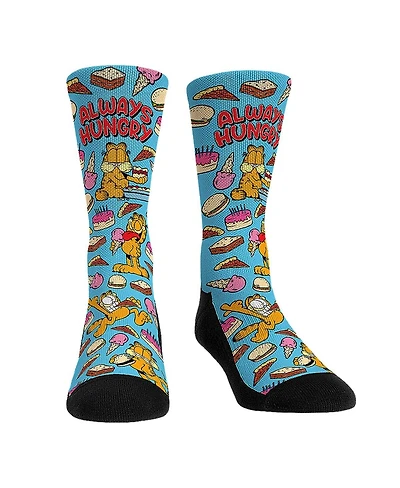 Rock 'Em Men's and Women's Socks Garfield Always Hungry Crew Socks
