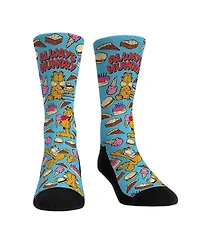 Rock 'Em Men's and Women's Socks Garfield Always Hungry Crew Socks