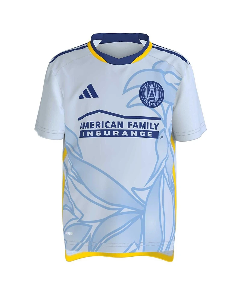 Adidas Toddler Light Blue Atlanta United Fc 2024 Aeroready Team Jersey