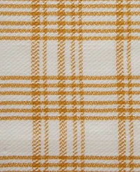 Design Imports Everyday Basic Kitchen Collection Large Woven Cotton Dishtowel/Tea Towel Set, 18x28", Honey Gold, 5 Count