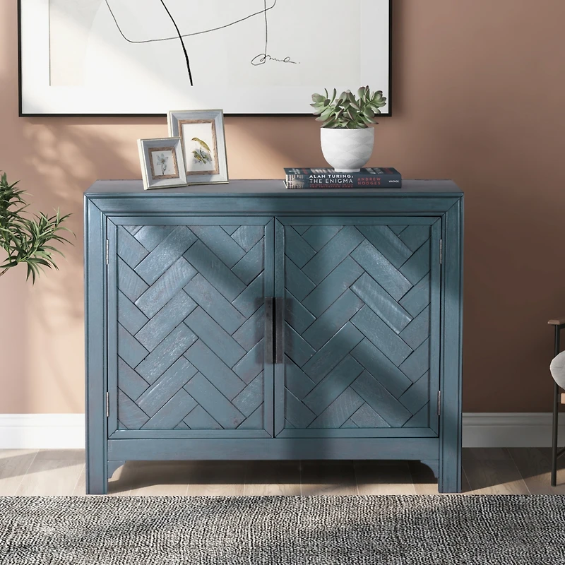 Streamdale 40" Modern Cabinets with Adjustable Shelves