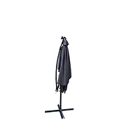 Streamdale Solar Powered Led Patio Umbrella, 8 Ribs