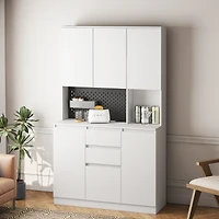 Streamdale Freestanding Kitchen Storage, Sideboard With Charging Station