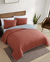Eddie Bauer Troutdale Reversible 3 Piece Quilt Set, King