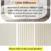 Streamdale Furniture Wave Stripe Nesting Coffee Table Set For Living Room, Bedroom, Beige(Set Of 2 Pieces)