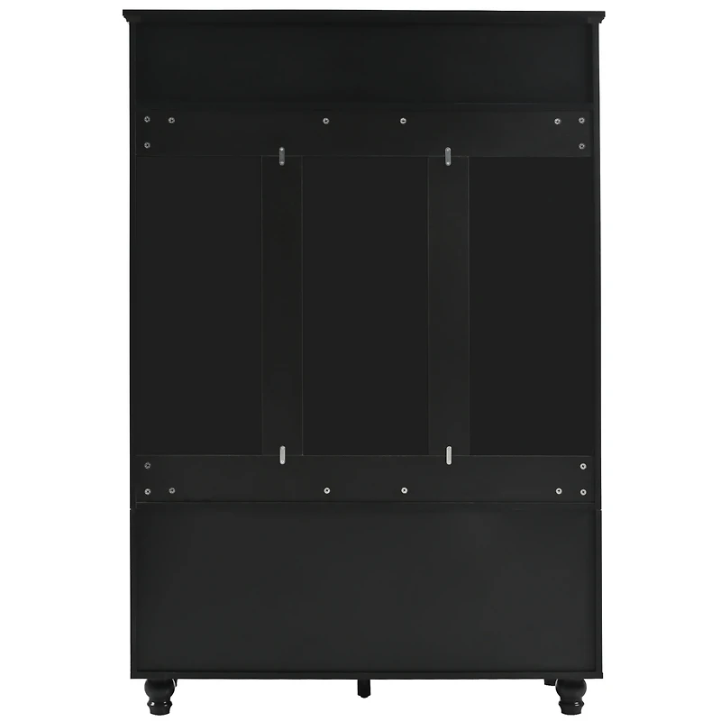 Streamdale 5-In-1 Entryway Bench with Coat Rack and Storage