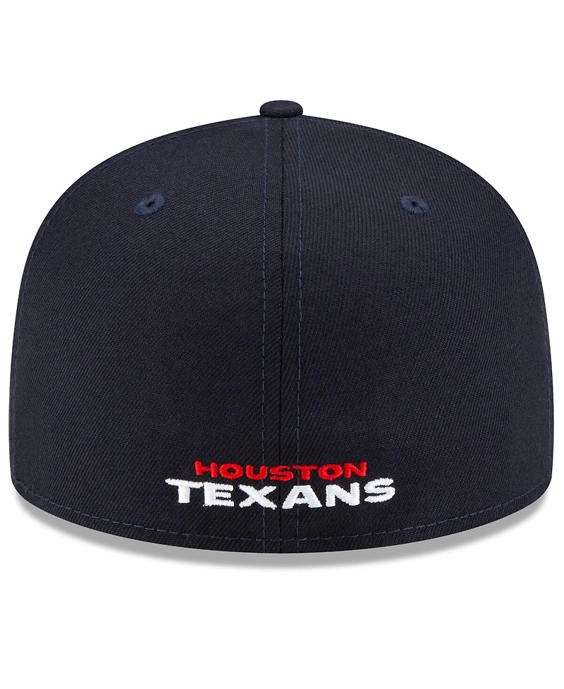 New Era Men's Navy Houston Texans Basic 59FIFTY Fitted Hat