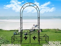 Streamdale Furniture Metal Garden Arch for Support and Events