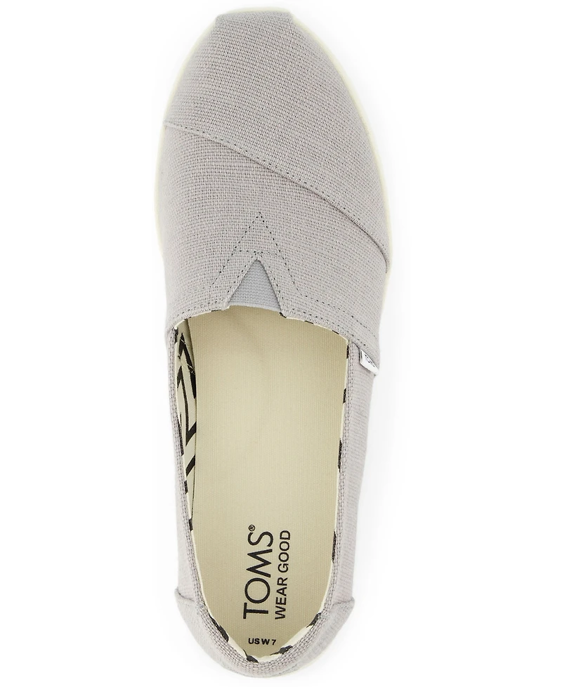 Toms Women's Alpargata Plus Espadrille Almond Toe Flats