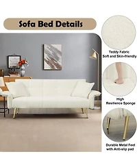 Streamdale Furniture Convertible Double Sofa Bed for Small Spaces