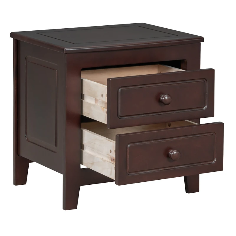 Streamdale Mid-Century Nightstand with Drawer