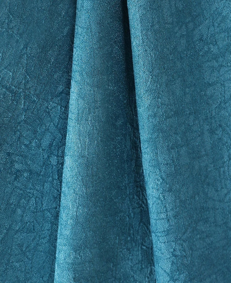 Superior Senna Textured Curtain Set of 4 Panels with Grommet Header, 52" X 96"