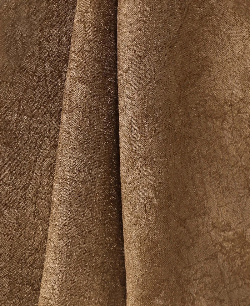 Superior Senna Textured Curtain Set of 4 Panels with Grommet Header, 52" X 96"