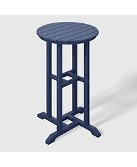 37" Counter Height Round Outdoor Patio Bistro Bar Table