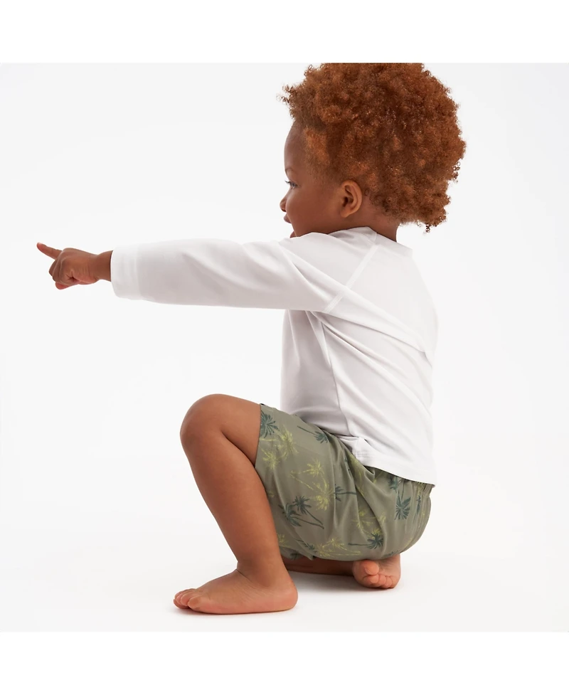 Gerber Baby Boys Swim Trunks - Sailboats 2-Pack