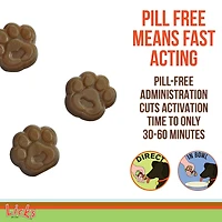 Licks Pill Free Licks Pill-Free Dog Calming Gummies - Zen Calming Aid Supplements for Aggressive Behavior & Nervousness