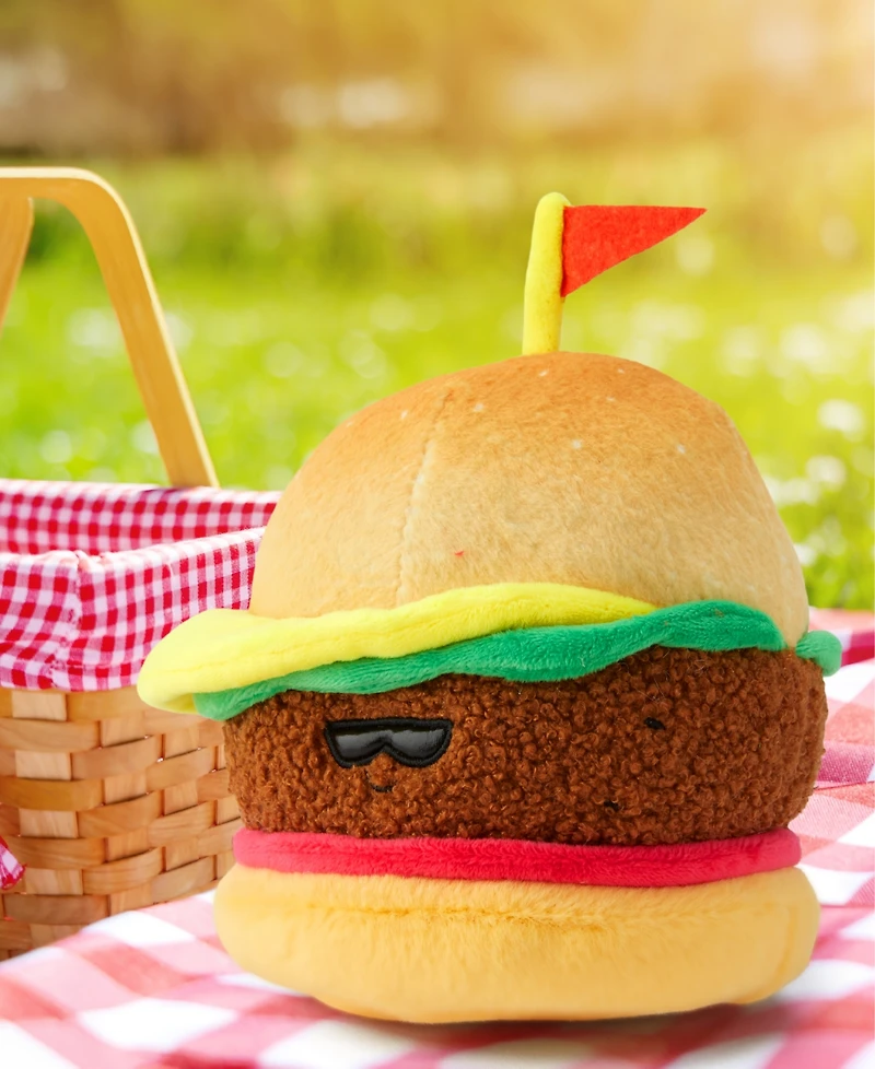Geoffrey's Toy Box 10" Plush Hamburger, Created for Macy's