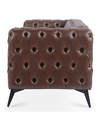 Streamdale Furniture 84.06" Width Traditional Square Arm Removable Cushion 3 Seater Sofa