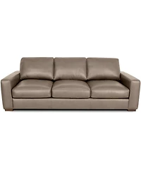 Rutherford Home Matera 96" Leather over 3 Sofa