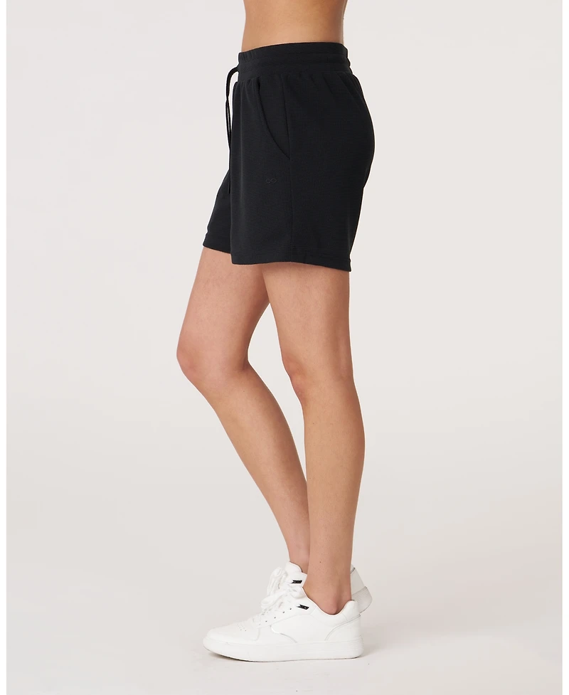 Rebody Active Women's Retreat Waffle Short 4"