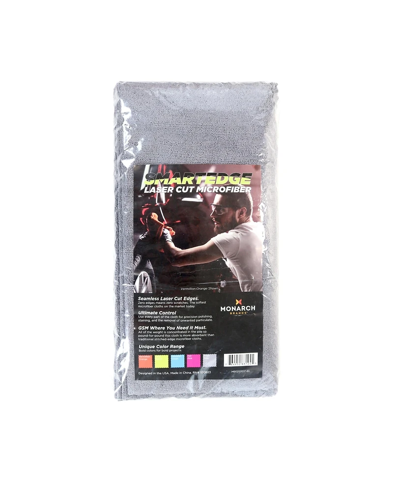 Arkwright Home Smart Edge Microfiber Cleaning Cloths (12 Pack), 16x16 in., Streak-Free, Reusable, Color Options