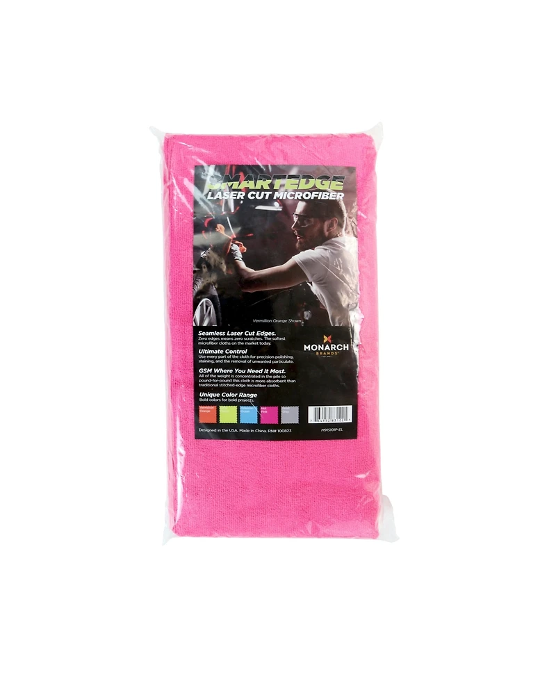 Arkwright Home Arkwright Smart Edge Microfiber Cleaning Cloths (12 Pack), 16x16 in., Streak-Free, Reusable, Color Options