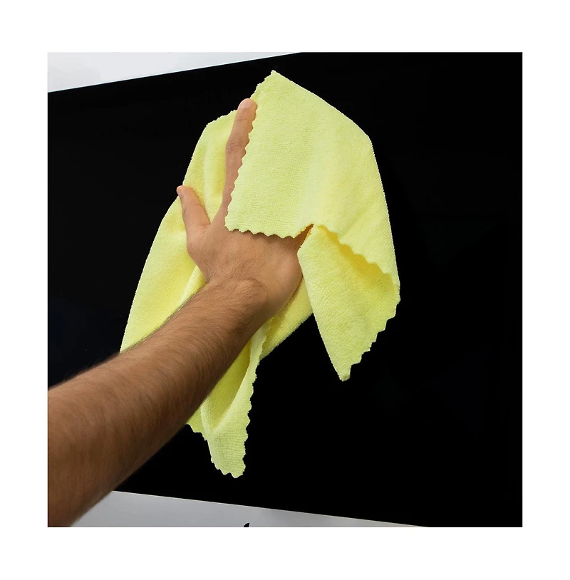 Arkwright Home Arkwright SmartRags Xl Microfiber Cleaning Cloths (Box of 50), 35 Grams, 16x16, Reusable, Multi-Purpose, Color Options