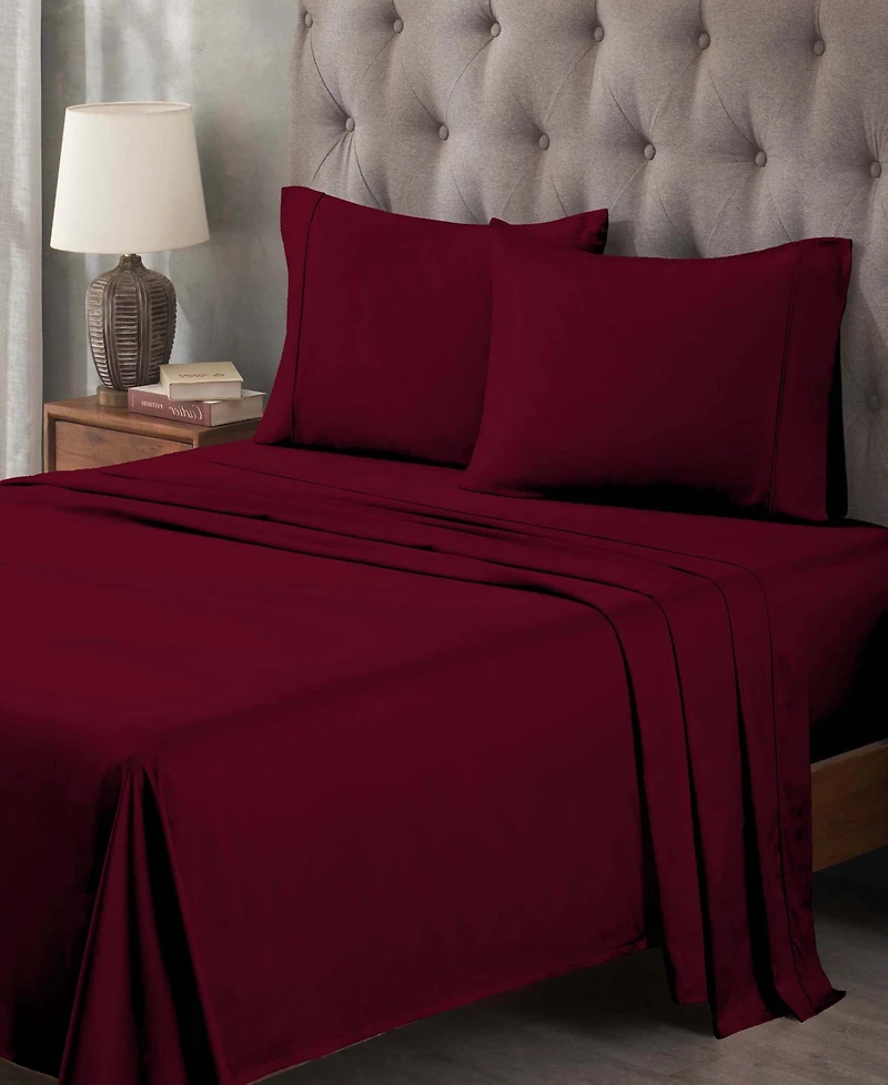 Superior Egyptian Cotton 400 Thread Count Solid Deep Pocket Sheet Set