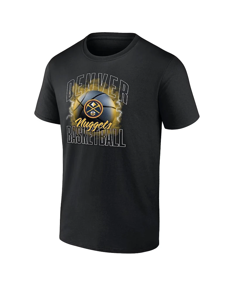 Fanatics Men's Black Denver Nuggets Match Up T-Shirt