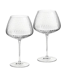 Vera Wang Wedgwood Swirl Red Wine Glass, Set of 2