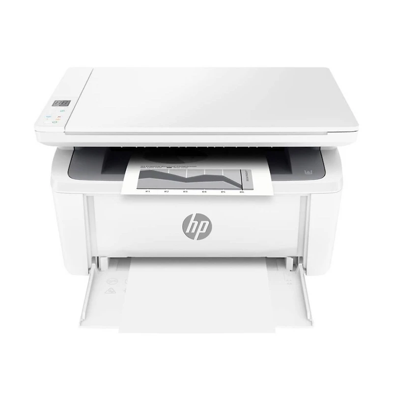 Hp LaserJet Wireless Black and White Laser Printer - White
