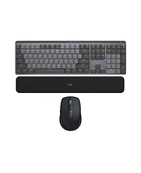 Logitech Mx Mechanical Wireless Keyboard w/Clicky Switches (Graphite)