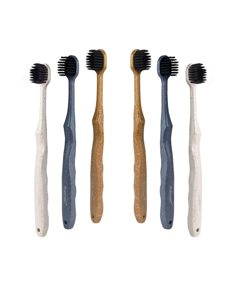 Pursonic Wide Brush Head Charcoal Toothbrush