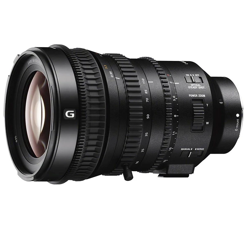 Sony Sony SELP18110G 18-110mm f/4-22 Fixed Zoom Camera Lens, Black