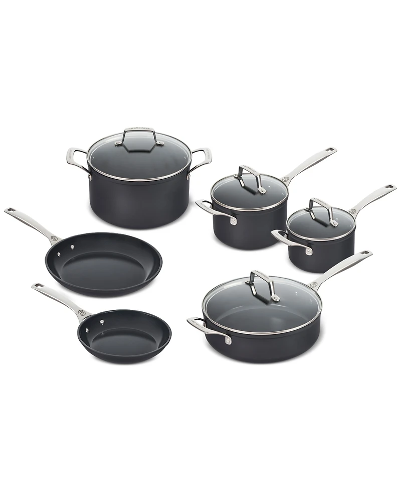 Le Creuset Essential Nonstick Ceramic 10 Pc. Cookware Set