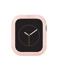 Anne Klein Women's Pink Acetate Protective Case designed for 45mm Apple Watch