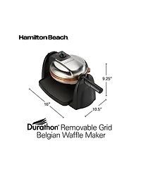 Hamilton Beach Durathon Removable-Grid Belgian Waffle Maker - 26133