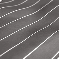 Bare Home Ultra-Soft Double Brushed Print Sheet Set - Pinstripe