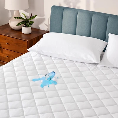 Bare Home Waterproof Quilted Mattress Pad, King