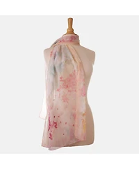 Meadow - Long Sheer Silk Scarf for Women