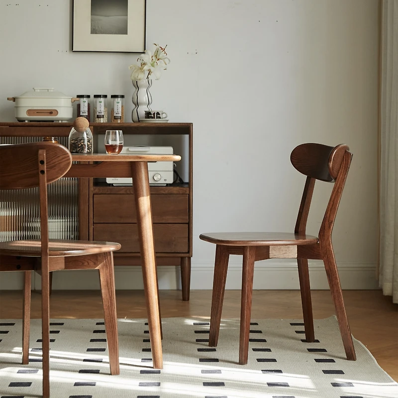 Streamdale Oak Wood Dining Chair (Dirt-Free)