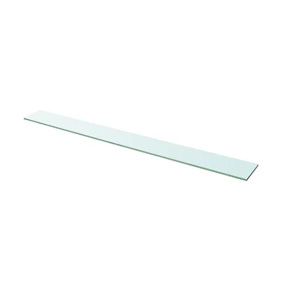 Shelf Panel Glass Clear 43.3"x4.7"