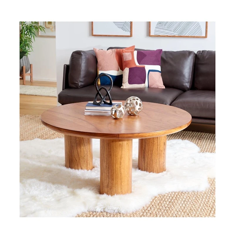 Mork 3 Leg Round Coffee Table