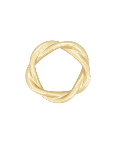 Saro Lifestyle Twisted Resin Napkin Ring Set of 4,Set