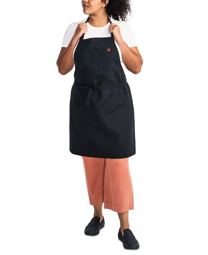 Hedley & Bennett Cotton Essential Adjustable-Neck Apron