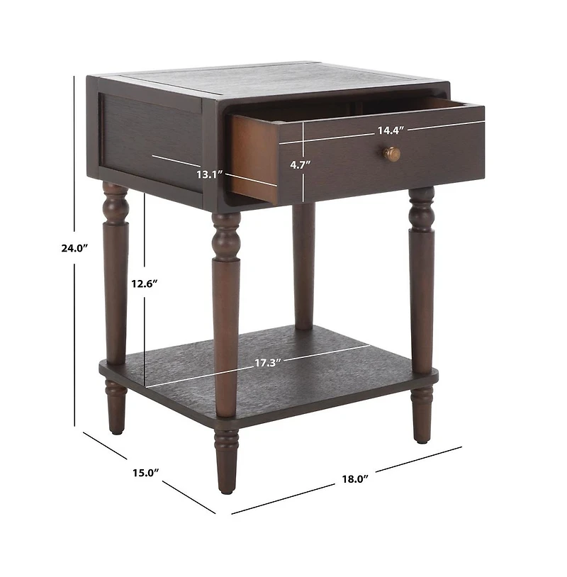 Safavieh Siobhan Accent Table With Storage Drawer